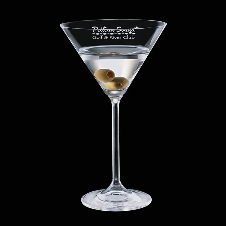 Woodbridge 9.5 oz Martini Glass - Deep Etch