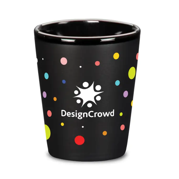 Balmes Ceramic Shot Glass 1.5 oz - Multicolor #3