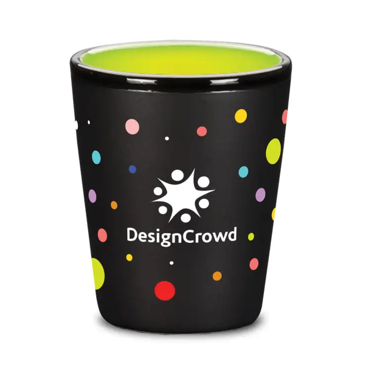 Balmes Ceramic Shot Glass 1.5 oz - Multicolor #6