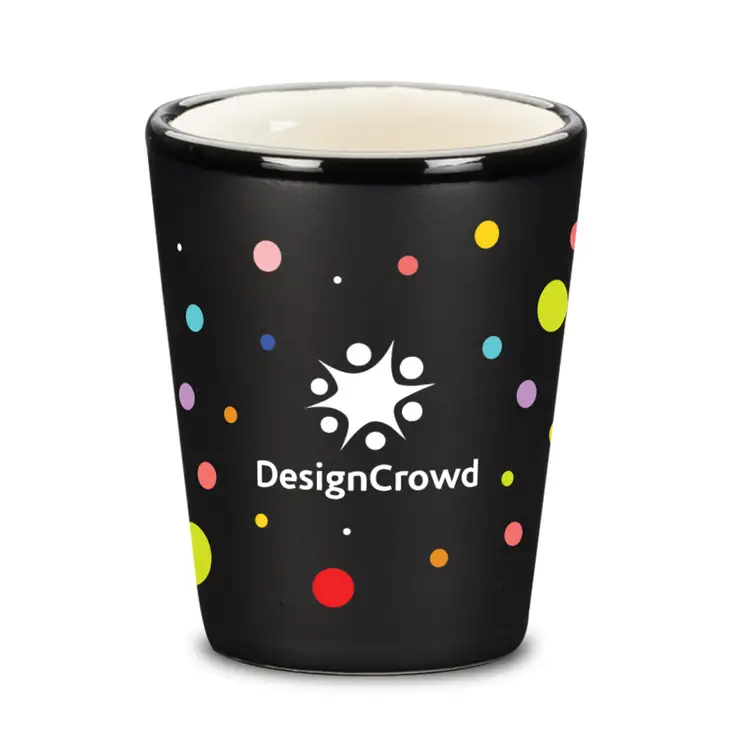 Balmes Ceramic Shot Glass 1.5 oz - Multicolor #7