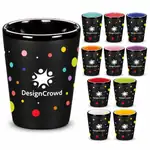 Balmes Ceramic Shot Glass 1.5 oz - Multicolor