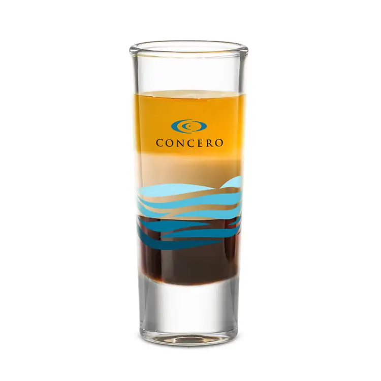 Portland Shot Glass 2 oz - Multicolor