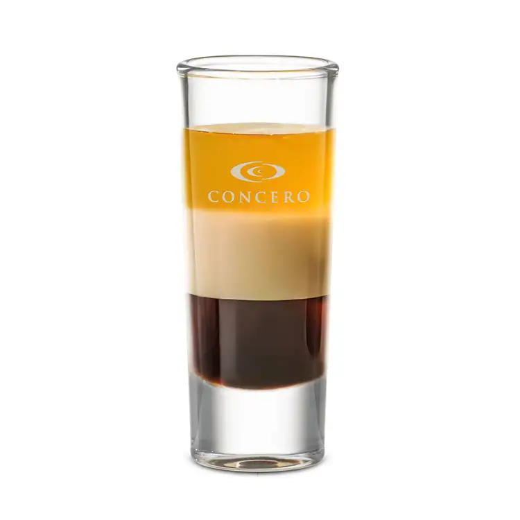 Portland Shot Glass 2 oz Deep Etch