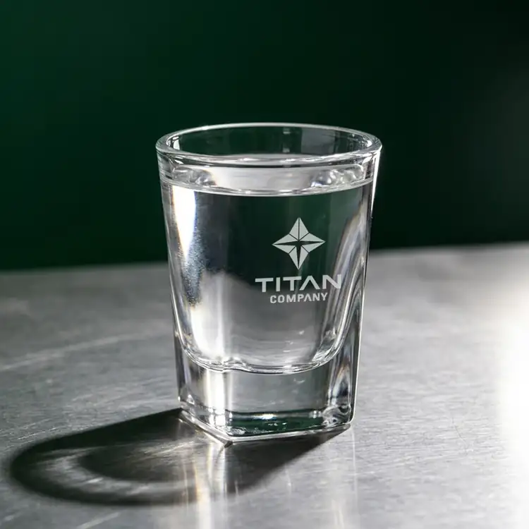 Renton Shot Glass 1.75 oz Deep Etch #2