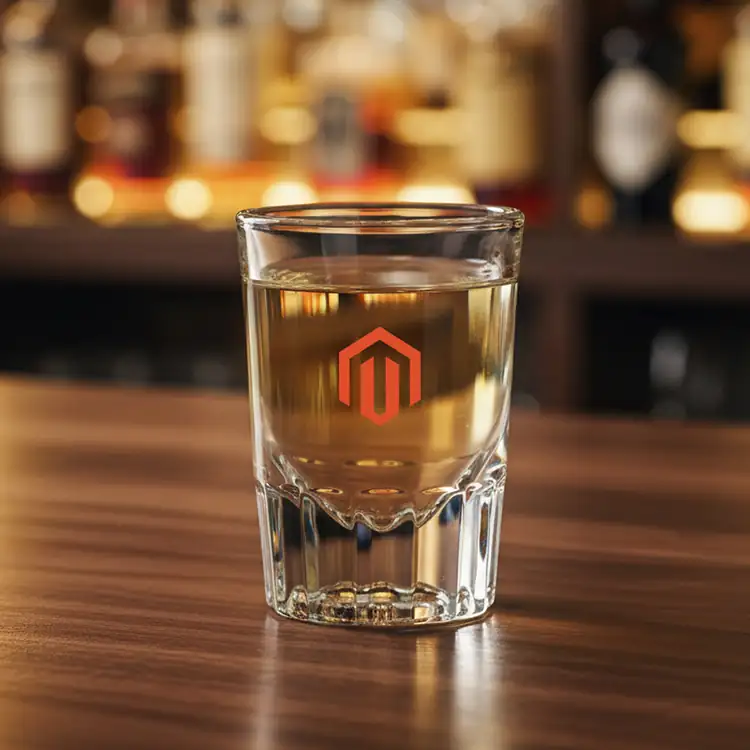 Seville Shot Glass 2 oz Imprinted #2