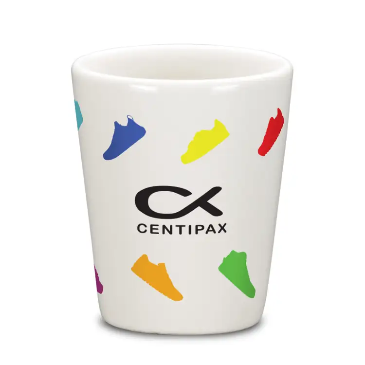Stoke Ceramic Shot Glass 1.5 oz - Multicolor #2