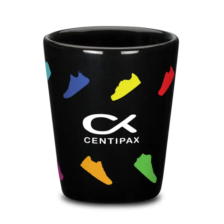 Stoke Ceramic Shot Glass 1.5 oz - Multicolor #3