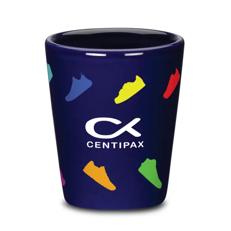 Stoke Ceramic Shot Glass 1.5 oz - Multicolor #4