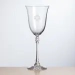Amadeo Wine Glass 12 oz - Deep Etch