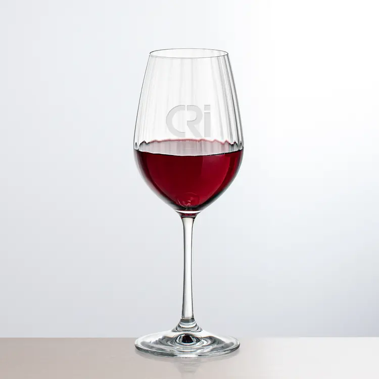 Amerling Wine Glass 11.5 oz - Deep Etch