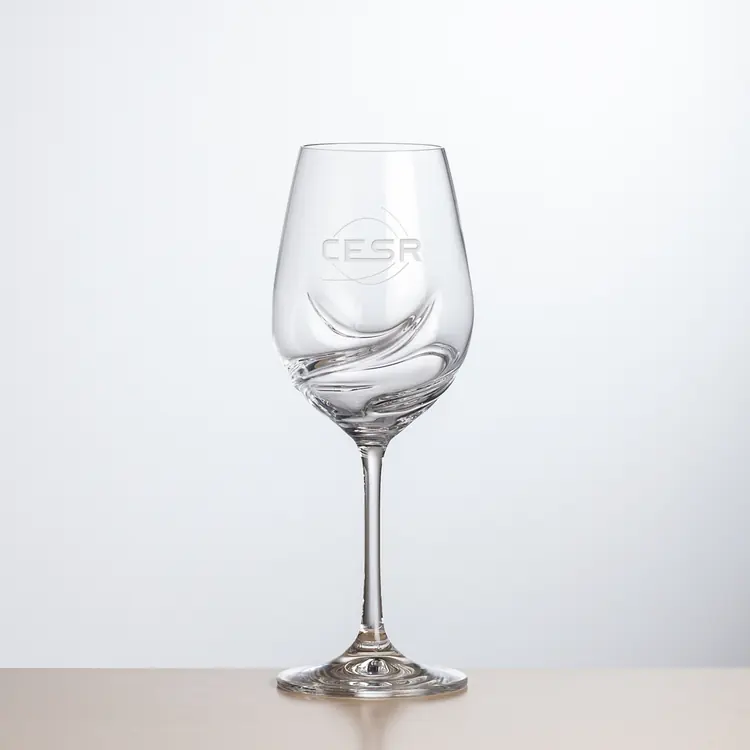 Bartolo Wine Glass 11.5 oz - Deep Etch
