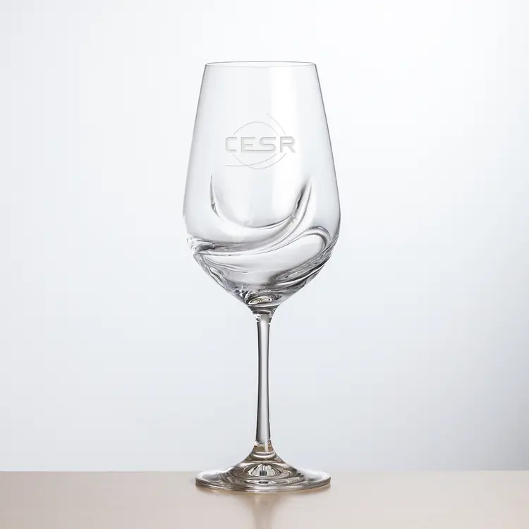 Bartolo Wine Glass 18 oz - Deep Etch