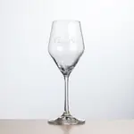 Bengston Wine Glass 12 oz - Deep Etch