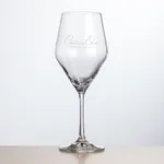 Bengston Wine Glass 18 oz - Deep Etch