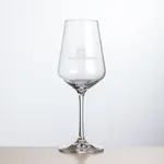 Breckland Wine Glass 12 oz - Deep Etch