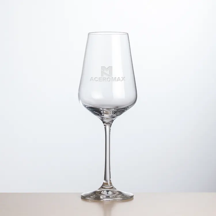 Breckland Wine Glass 8 oz - Deep Etch