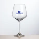 Breckland Burgundy Wine Glass 19 oz - Imprinted