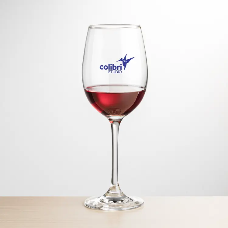 Burlington Wine Glass 14 oz - Imprinted