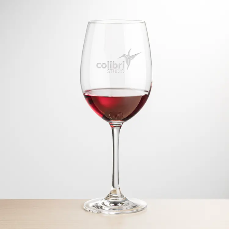 Burlington Wine Glass 19 oz - Deep Etch