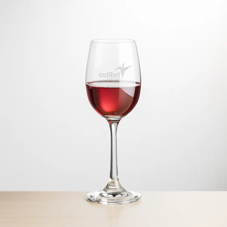 Burlington Wine Glass 8 oz - Deep Etch