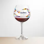 Burlington Burgundy Wine Glass 23 oz - Multicolor