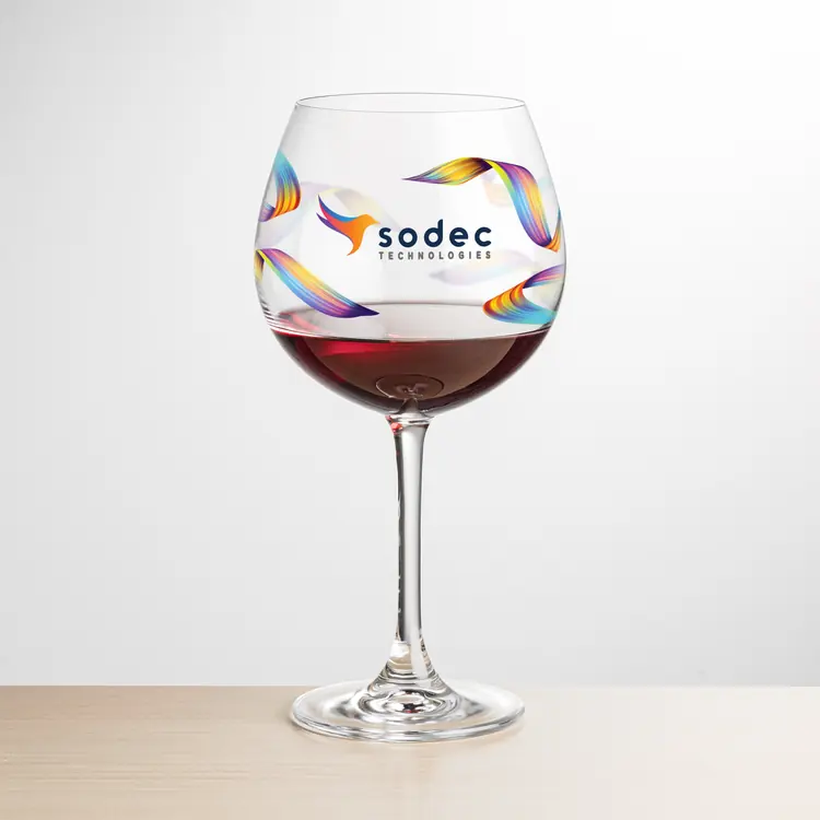 Burlington Burgundy Wine Glass 23 oz - Multicolor