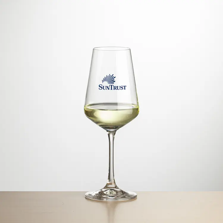Cannes Wine Glass 12 oz - Imprinted