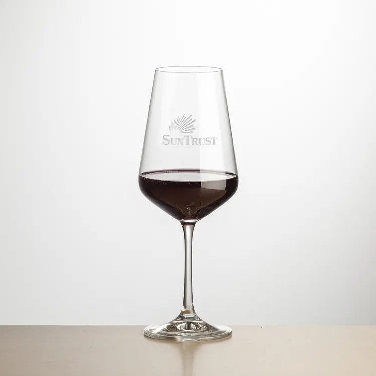 Cannes Wine Glass 15 oz - Deep Etch