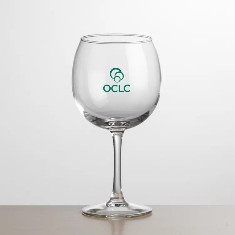 Carberry Wine Glass 12 oz - Imprinted