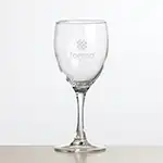 Carberry Wine Glass 8.5 oz - Deep Etch