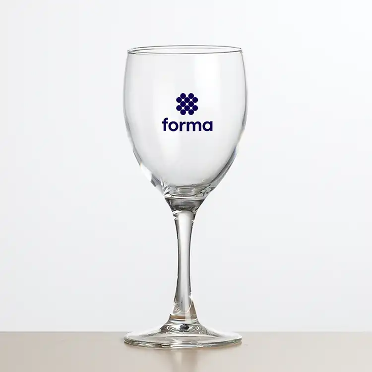 Carberry Wine Glass 8.5 oz - Imprinted