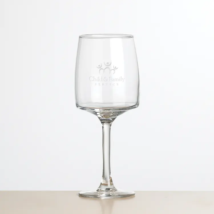 Cherwell Wine Glass 12 oz - Deep Etch