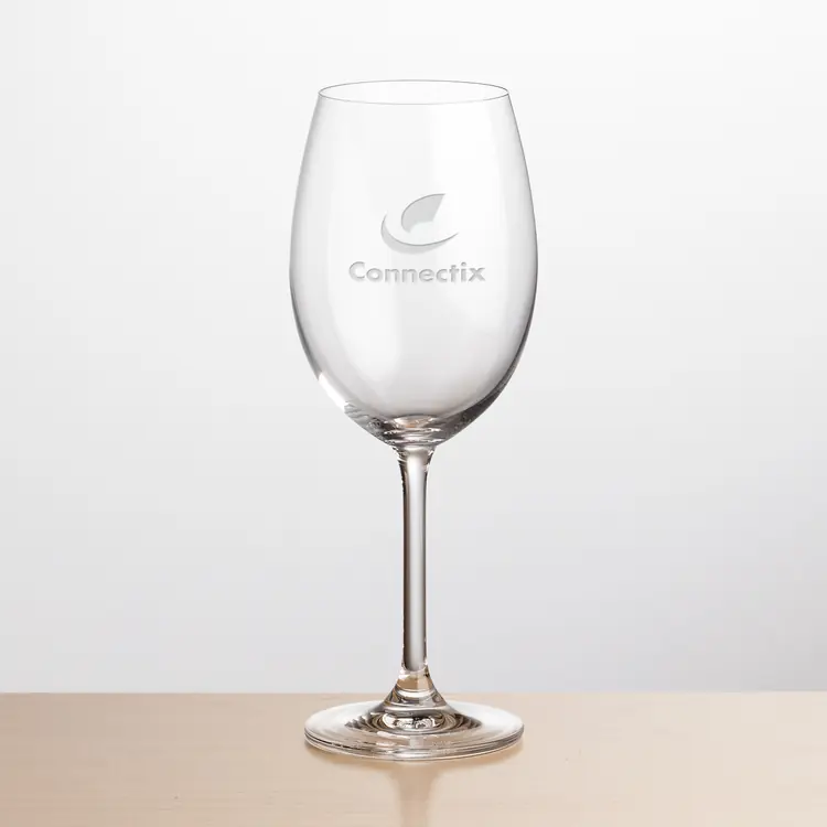 Coleford Wine Glass 15 oz - Deep Etch