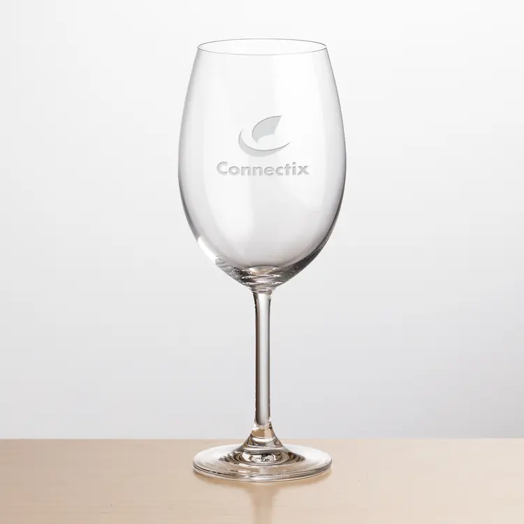 Coleford Wine Glass 19.5 oz - Deep Etch