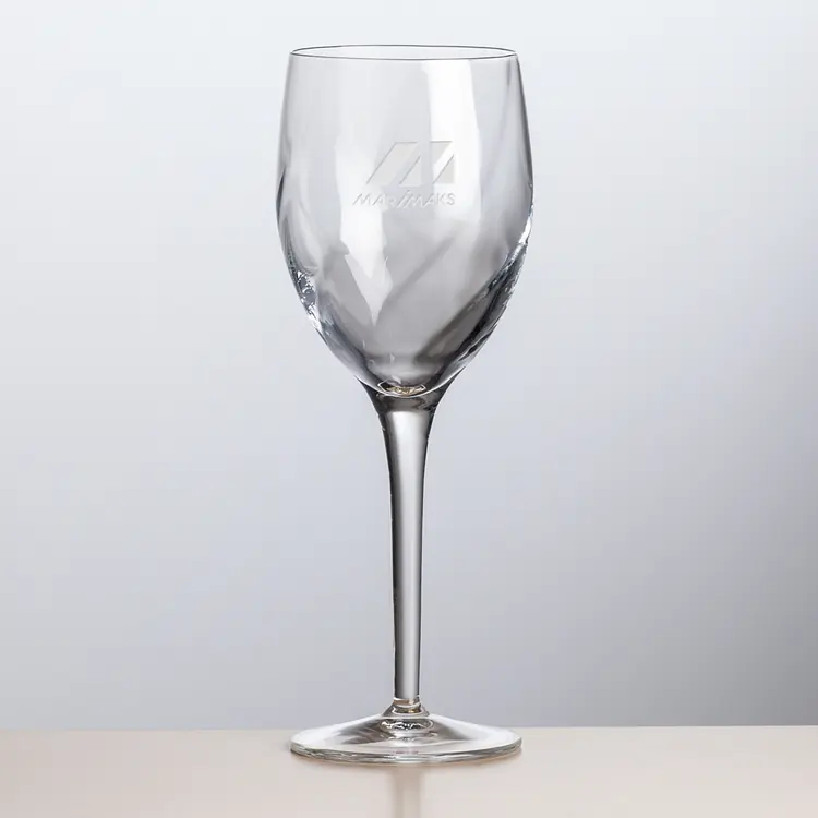 Hodgkin Wine Glass 13 oz - Deep Etch