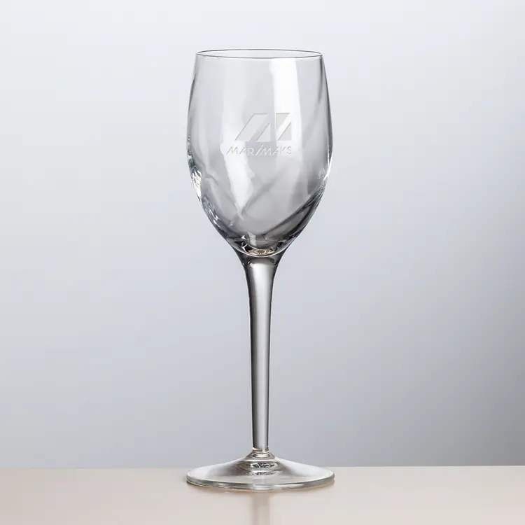 Hodgkin Wine Glass 9 oz - Deep Etch
