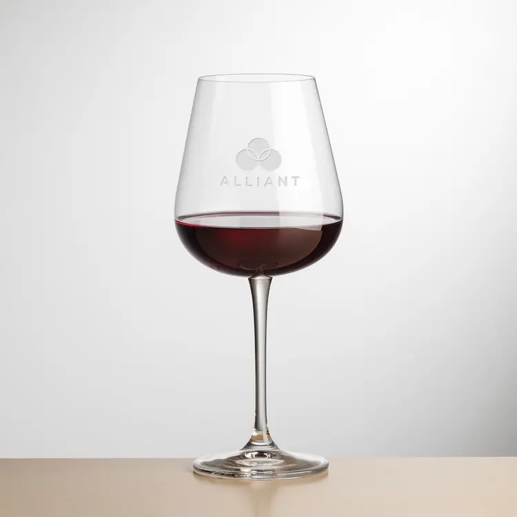 Howden Wine Glass 18.5 oz - Deep Etch