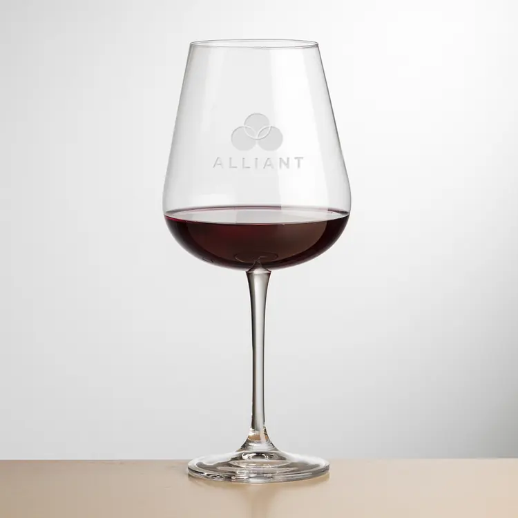 Howden Wine Glass 22.5 oz - Deep Etch