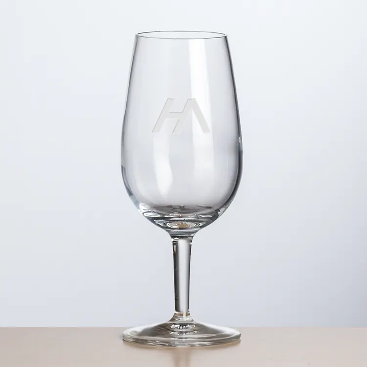 Kamela Wine Glass 10 oz - Deep Etch