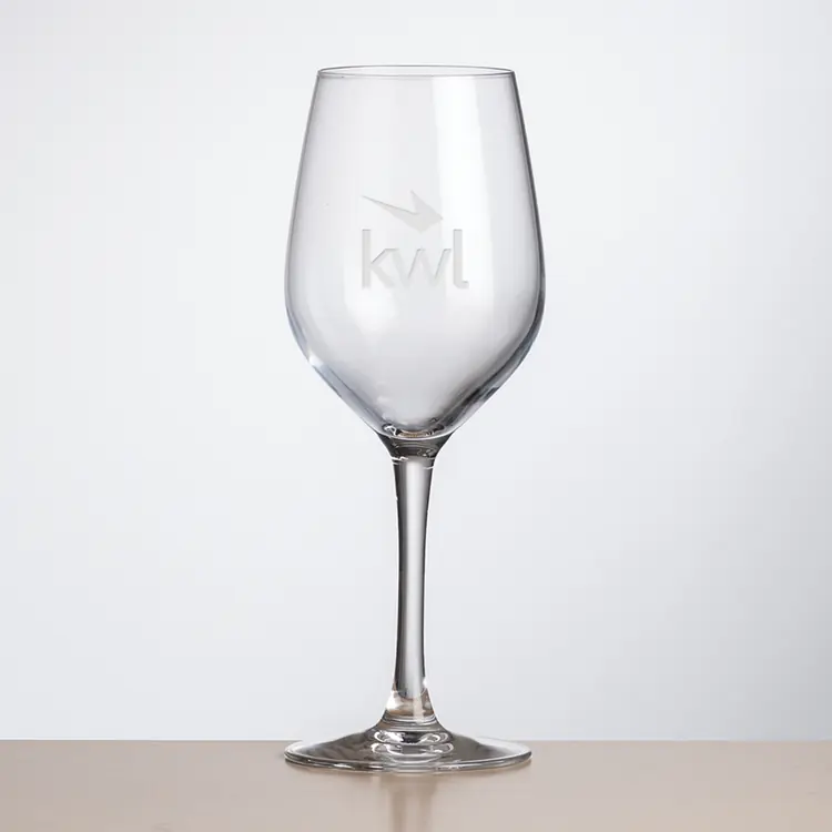 Lethbridge Wine Glass 15 oz - Deep Etch