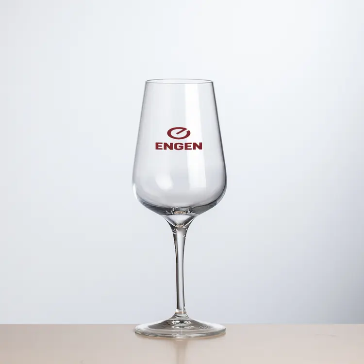 Madras Wine Glass 12 oz - Imprinted