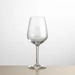 Mandelay Wine Glass 10 oz - Deep Etch