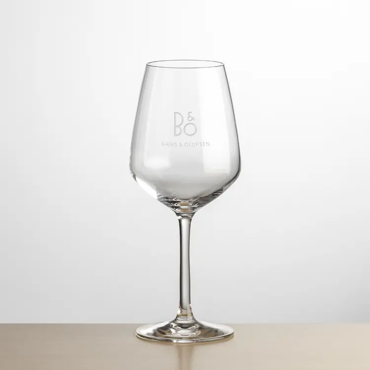 Mandelay Wine Glass 13.5 oz - Deep Etch