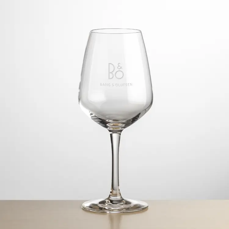 Mandelay Wine Glass 16.75 oz - Deep Etch