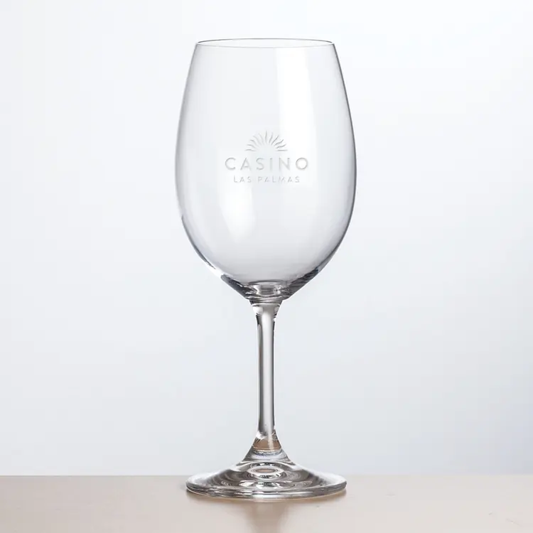 Naples Wine Glass 15 oz - Deep Etch