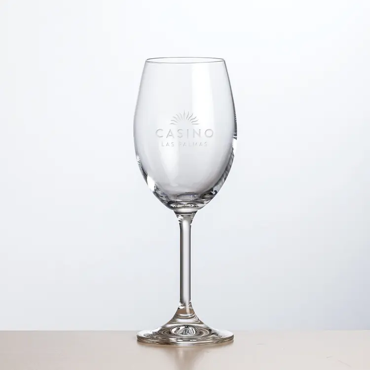 Naples Wine Glass 8.5 oz - Deep Etch