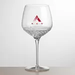 Naselle Burgundy Wine Glass 27.25 oz - Imprinted
