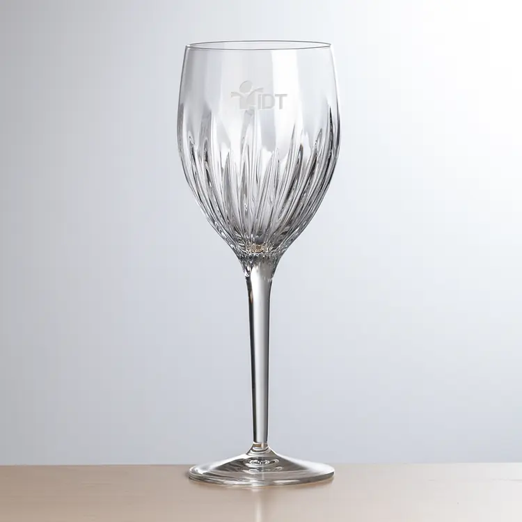 Orabella Wine Glass 13 oz - Deep Etch