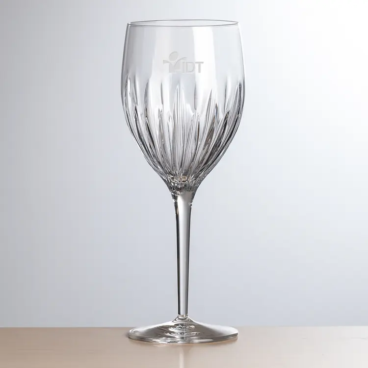 Orabella Wine Glass 17 oz - Deep Etch
