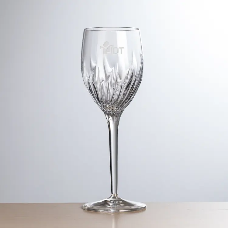 Orabella Wine Glass 9 oz - Deep Etch